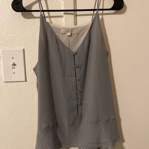 Large stripped top